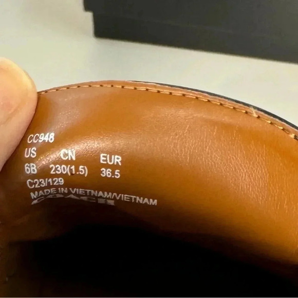 BN COACH Colleen Loafer CC948 women’s size 6B New without box - Picture 7 of 7